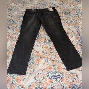 Sonoma Women's Dark Gray Straight Leg Jeans